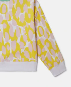 STELLA MCCARTNEY Camouflage Print Oversized Sweatshirt -Stella Mccartney Store 6896ddb46714db9970df33a47c9d7fb3296bd994 K01406PK03709000 Y