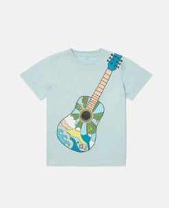 STELLA MCCARTNEY Hippie Guitar Print T-Shirt