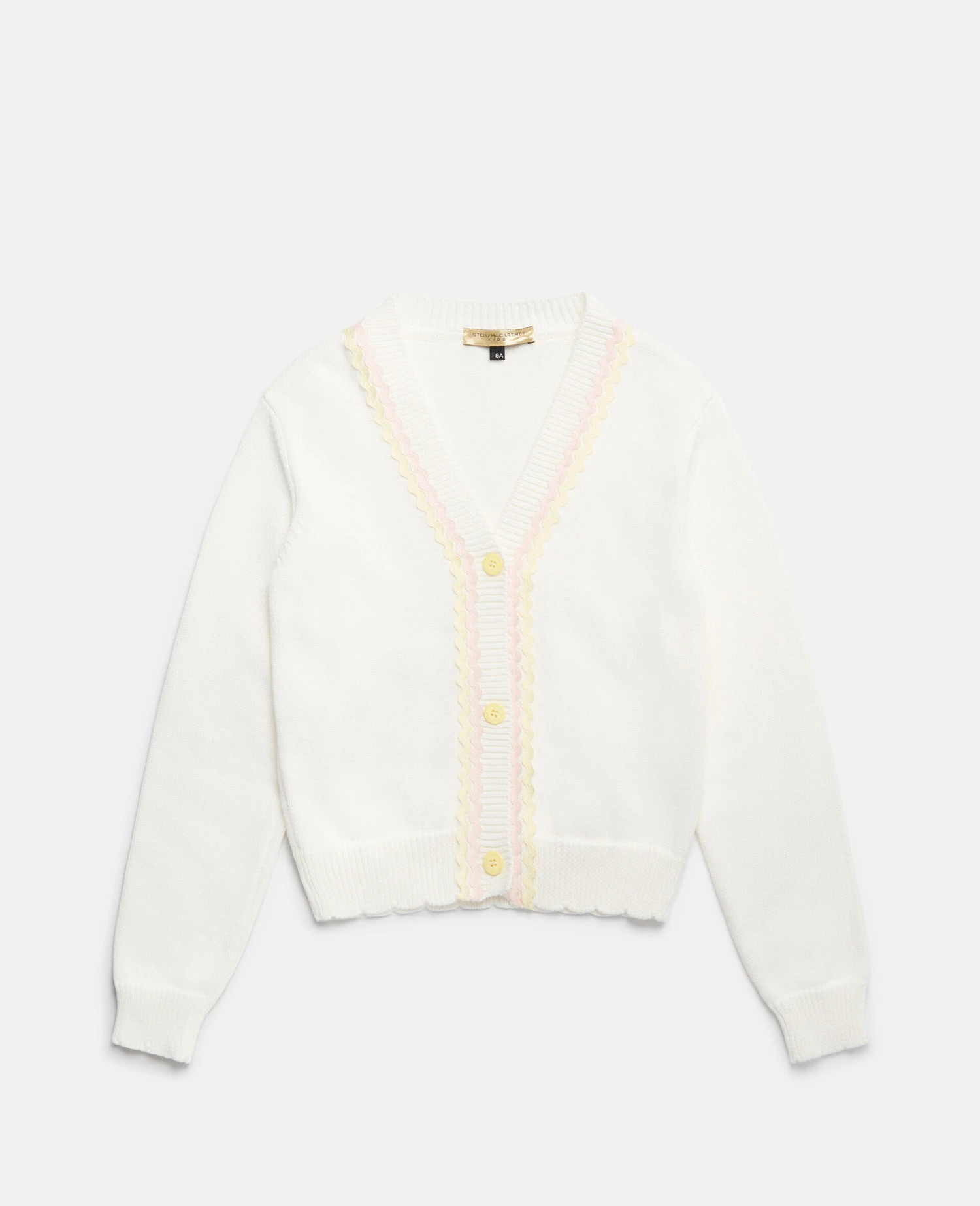 STELLA MCCARTNEY Squiggle Line Embroidery Cardigan 3 STELLA MCCARTNEY Squiggle Line Embroidery Cardigan