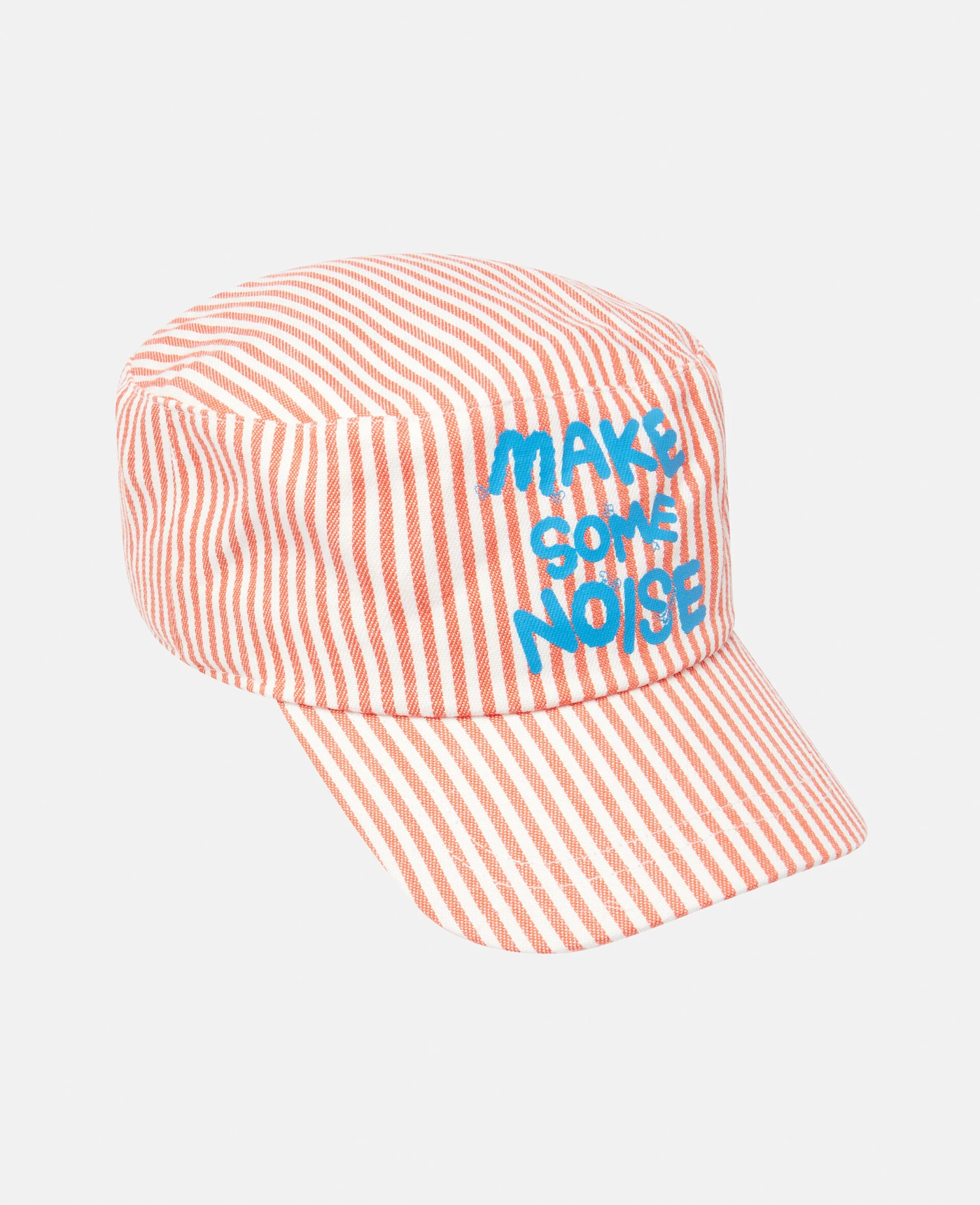 STELLA MCCARTNEY 'Make Some Noise' Striped Baseball Cap 4 STELLA MCCARTNEY 'Make Some Noise' Striped Baseball Cap - Image 2