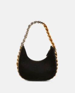 STELLA MCCARTNEY Frayme Mini Velvet And Crystal Chain Shoulder Bag -Stella Mccartney Store 6d8af97da71652424004d2a1ec86fab0edc70301 7B0019WP00671000 Y
