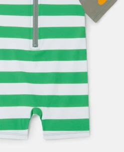 STELLA MCCARTNEY Double Gecko Striped Swimsuit 9 STELLA MCCARTNEY Double Gecko Striped Swimsuit -Stella Mccartney Store 6ecb65e270230b01bebea0fd658b2567a8686657 K01773PK04633715 Y