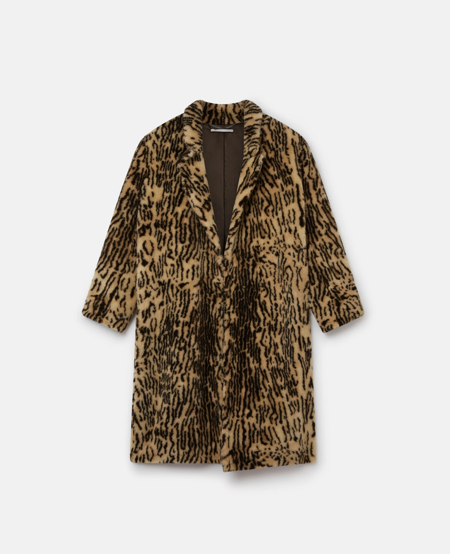 STELLA MCCARTNEY Ocelot Print Fur Free Fur Coat 3 STELLA MCCARTNEY Ocelot Print Fur Free Fur Coat