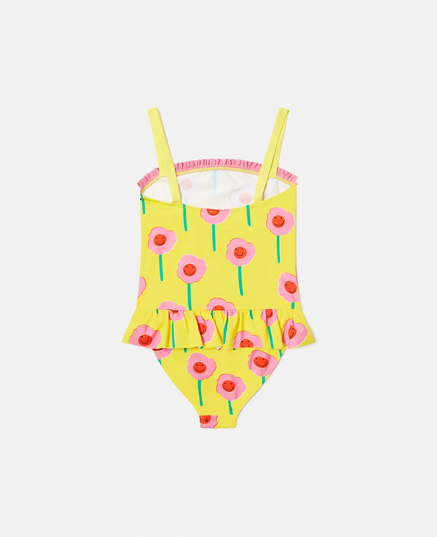 STELLA MCCARTNEY Graphic Flower Print Frill Swimsuit 5 STELLA MCCARTNEY Graphic Flower Print Frill Swimsuit - Image 3
