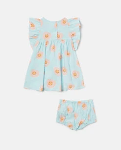 STELLA MCCARTNEY Smiley Flower Print Dress And Bloomers Set 8 STELLA MCCARTNEY Smiley Flower Print Dress And Bloomers Set -Stella Mccartney Store 7284b79005c6b2cafc4e6be7edc44767b81e77aa K01386PK03588475 P