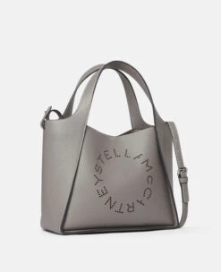 STELLA MCCARTNEY Stella Logo Grainy Alter Mat Crossbody Bag -Stella Mccartney Store 7373264becc0d4106725100af9128a5380554368 513860WP00571506 G