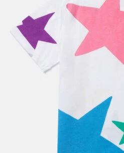 STELLA MCCARTNEY Star Print T-Shirt 9 STELLA MCCARTNEY Star Print T-Shirt -Stella Mccartney Store 765c909eec6d7a4e7b007e00af43bc6f2a1ae544 K01149PK03089011 Y