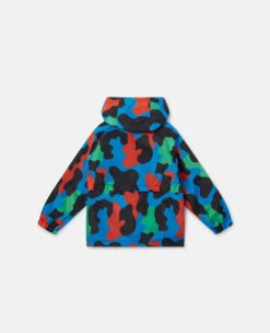 STELLA MCCARTNEY Camouflage Print Hooded Jacket -Stella Mccartney Store 767719eca7ae7306f83c587f9bcea7af94e82d45 K01802PK04568475 P