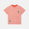 STELLA MCCARTNEY Fast Food Embroidery Striped T-Shirt 1 STELLA MCCARTNEY Fast Food Embroidery Striped T-Shirt -Stella Mccartney Store 777e64fab193d1faa9635a05c0b0d5de6a9b79d3 K01463PK04148475 C