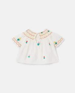 STELLA MCCARTNEY Dreamy Flower Embroidery Smocked Top And Bloomers Set 8 STELLA MCCARTNEY Dreamy Flower Embroidery Smocked Top And Bloomers Set -Stella Mccartney Store 78fa7c3d65b75674df0ffab7c90c58973c5f330b K01542PK04398434 P