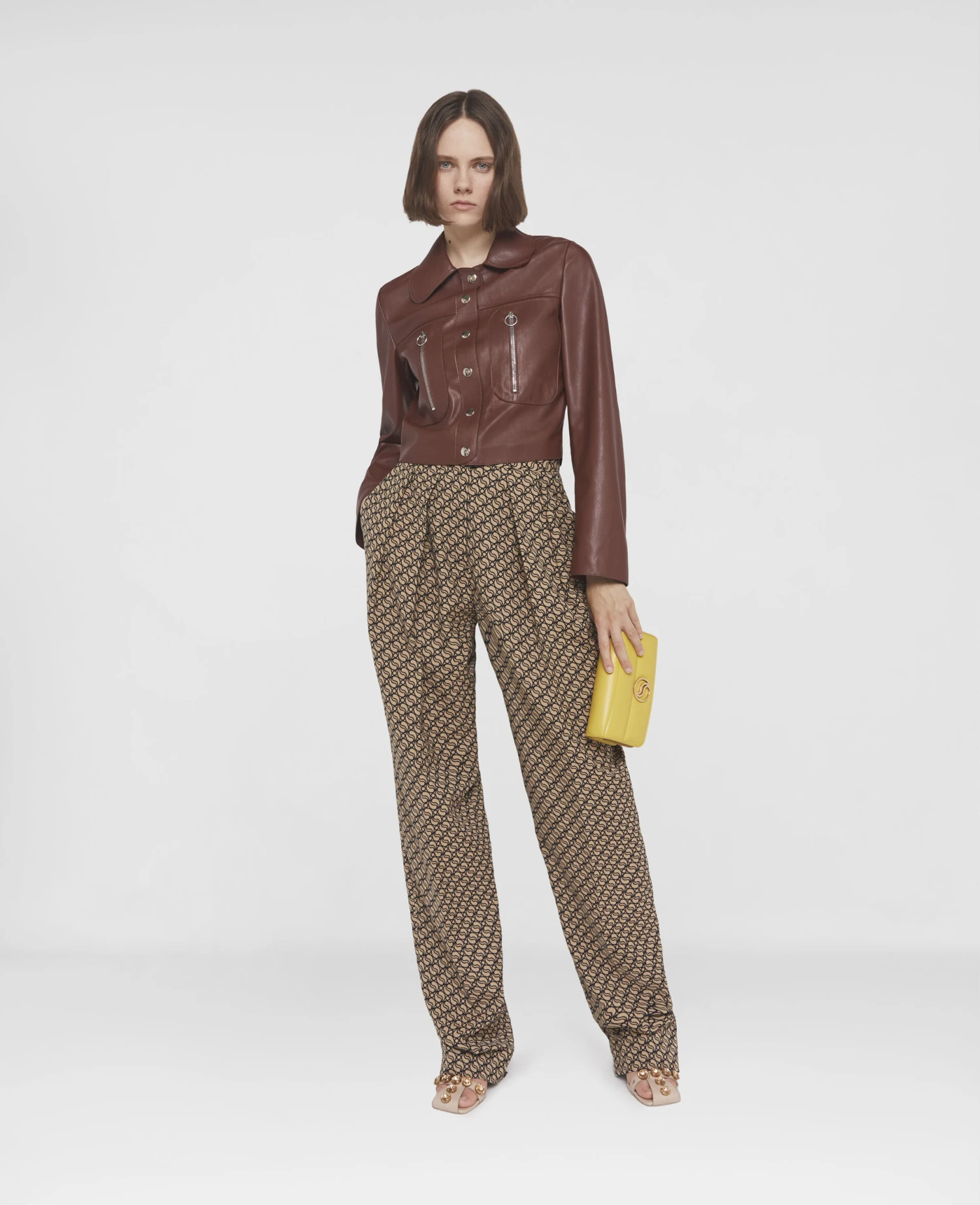 STELLA MCCARTNEY Zip Front Alter Mat Shirt Jacket 4 STELLA MCCARTNEY Zip Front Alter Mat Shirt Jacket - Image 2