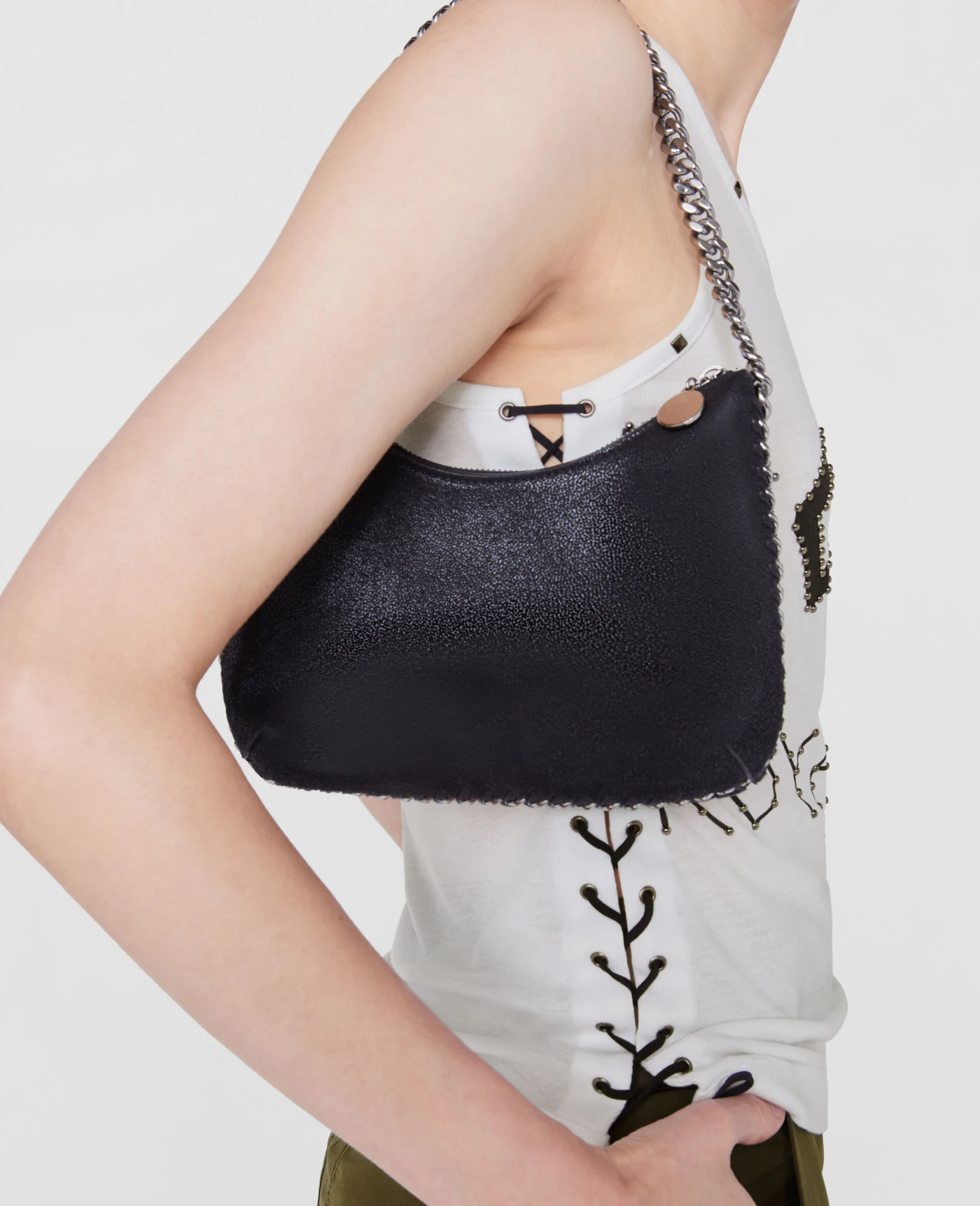 STELLA MCCARTNEY Falabella Zip Mini Shoulder Bag 6 STELLA MCCARTNEY Falabella Zip Mini Shoulder Bag - Image 4