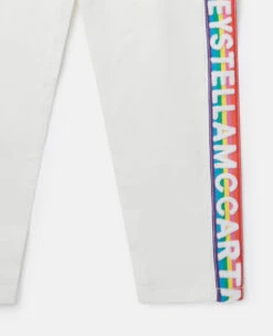 STELLA MCCARTNEY Rainbow Logo Tape Dungarees -Stella Mccartney Store 7d4aa5e53fef63171320fc3af643f3c8d1a67fab K01254PK00019000 Y