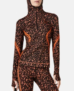 STELLA MCCARTNEY TruePace Sea Spray Print Hooded Half Zip Top -Stella Mccartney Store 7def8e515af24eacd7a1570da012d1be107ff2d7 9403869999991000 P