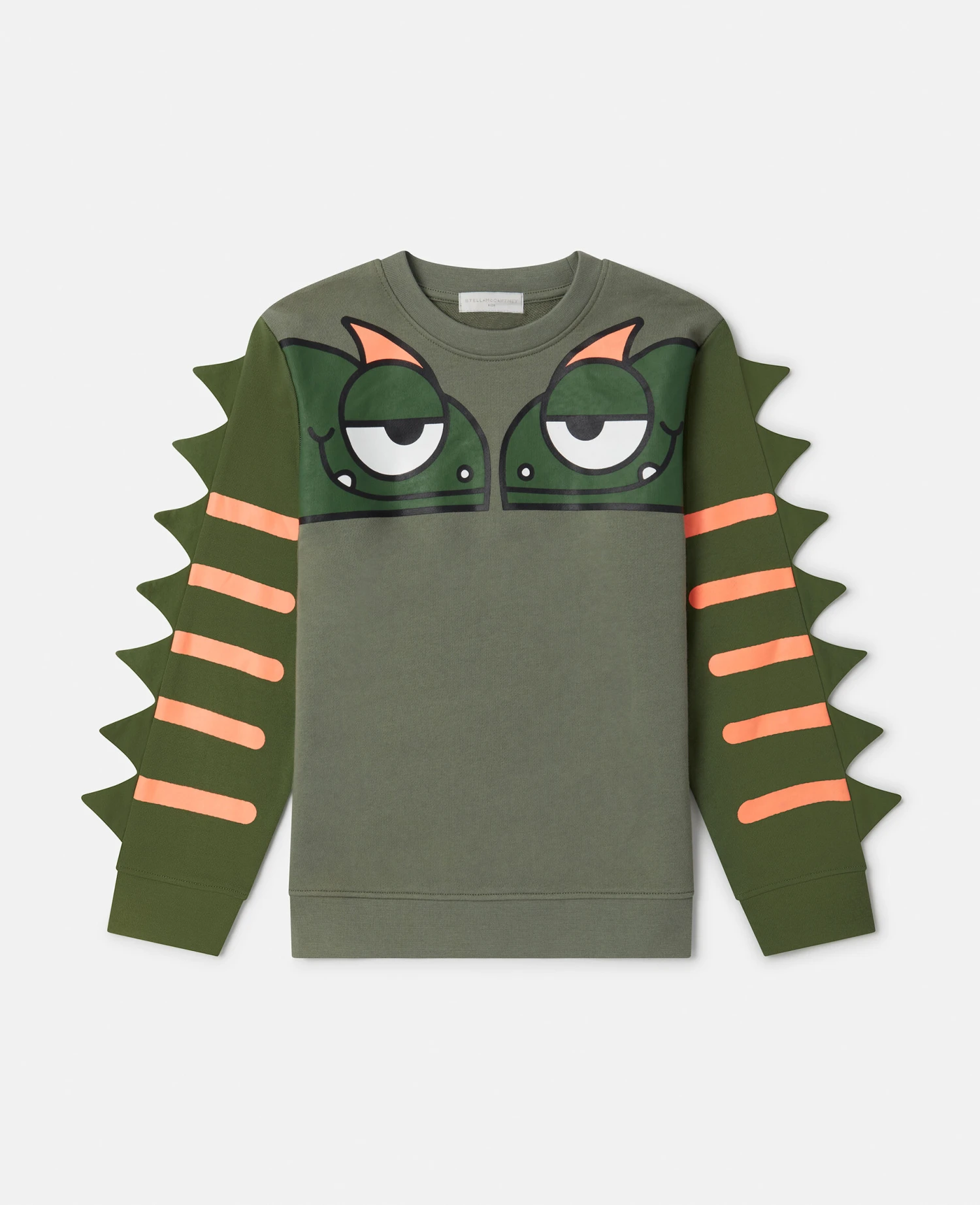 STELLA MCCARTNEY Double Gecko Spike Sweatshirt 3 STELLA MCCARTNEY Double Gecko Spike Sweatshirt