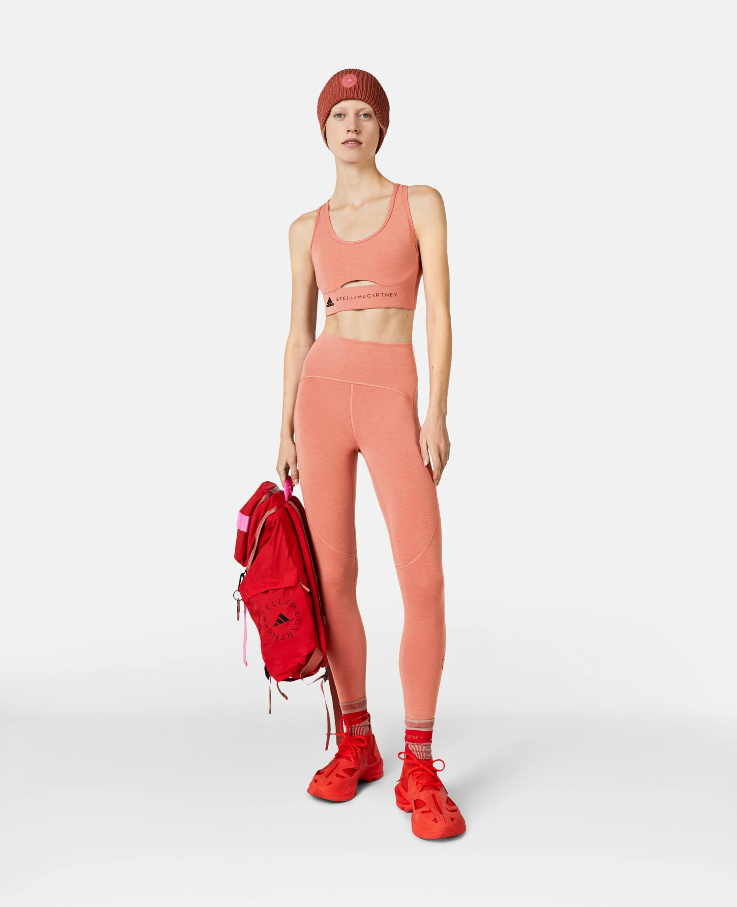 STELLA MCCARTNEY TrueStrength Medium Support Yoga Sports Bra 4 STELLA MCCARTNEY TrueStrength Medium Support Yoga Sports Bra - Image 2