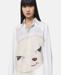 STELLA MCCARTNEY Mission Sheep Print Oxford Shirt -Stella Mccartney Store 7fc5c18063045ac26b01c9038443281eae11d049 6200493BS1958485 P