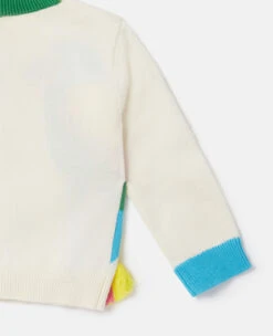 STELLA MCCARTNEY Double Parrot Intarsia Knit Fringed Cardigan 9 STELLA MCCARTNEY Double Parrot Intarsia Knit Fringed Cardigan -Stella Mccartney Store 8354779b0858bf0bdfdc9d1e883dc91e1c6163d6 K01704PK03329002 Y