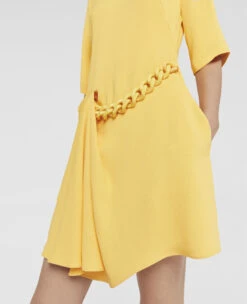 STELLA MCCARTNEY Falabella Chain Jersey Dress 9 STELLA MCCARTNEY Falabella Chain Jersey Dress -Stella Mccartney Store 8702ed827db183b039d84be1a1466d786c4c9a0f 6A01413AU3547003 P