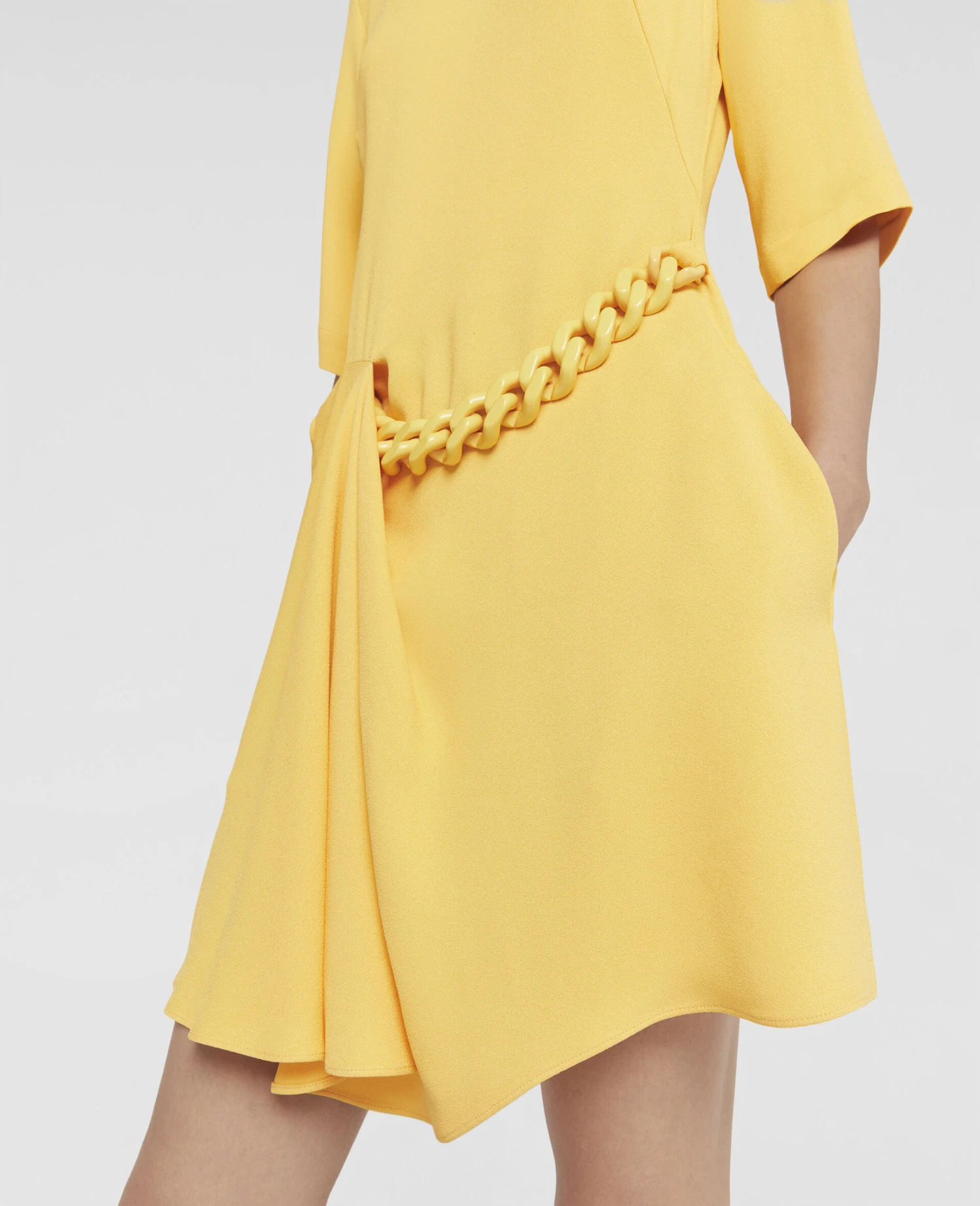 STELLA MCCARTNEY Falabella Chain Jersey Dress 6 STELLA MCCARTNEY Falabella Chain Jersey Dress - Image 4