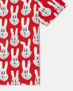 STELLA MCCARTNEY Rabbit Print T-Shirt 8 STELLA MCCARTNEY Rabbit Print T-Shirt -Stella Mccartney Store 88c747a37360daeee97ca05e70509e2d0a02616c K01715PK04628434 Y