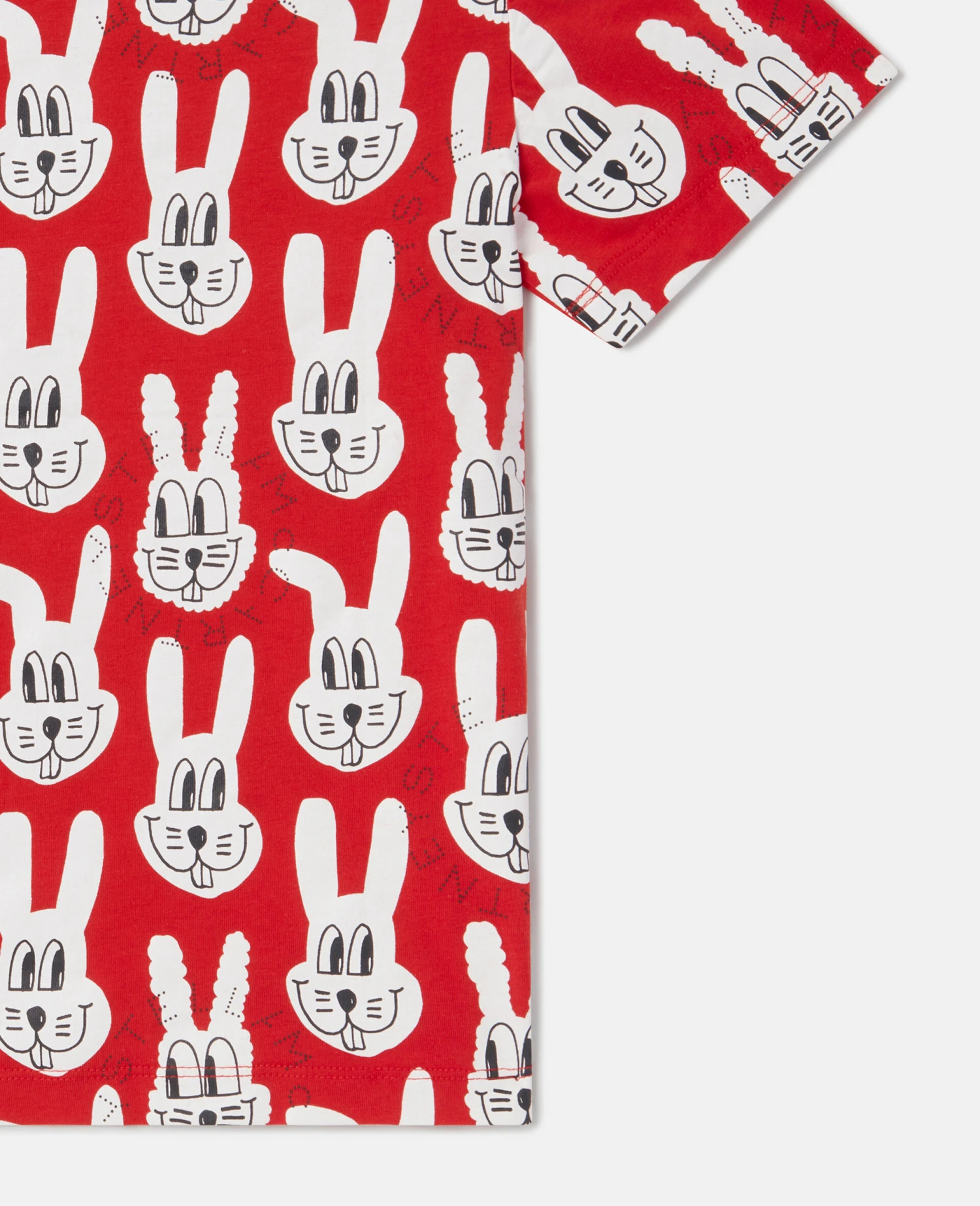 STELLA MCCARTNEY Rabbit Print T-Shirt 5 STELLA MCCARTNEY Rabbit Print T-Shirt - Image 4