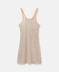 STELLA MCCARTNEY Crystal Strass Silk Mini Dress