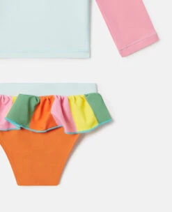 STELLA MCCARTNEY Double Parrot Print Frill Swim Top And Bikini Briefs -Stella Mccartney Store 8da116b4a5826e67f0207a3ba533c0610950c3ea K01666PK00128475 Y