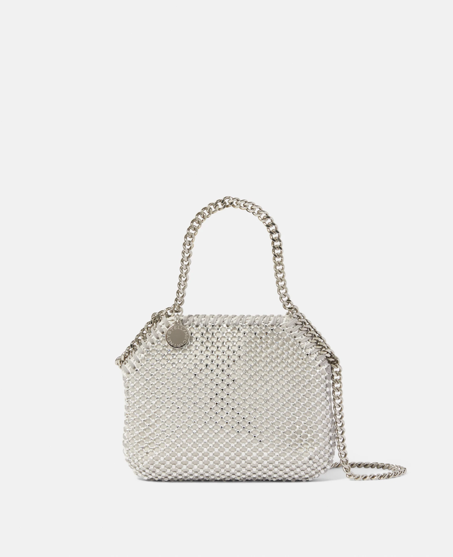 STELLA MCCARTNEY Falabella Crystal Mesh Mini Tote Bag 3 STELLA MCCARTNEY Falabella Crystal Mesh Mini Tote Bag