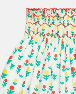STELLA MCCARTNEY Dreamy Flower Print Smocked Skirt 7 STELLA MCCARTNEY Dreamy Flower Print Smocked Skirt -Stella Mccartney Store 8e7d6d213c14a0bf3538cb34f639198300d2e1be K01439PK03609002 G