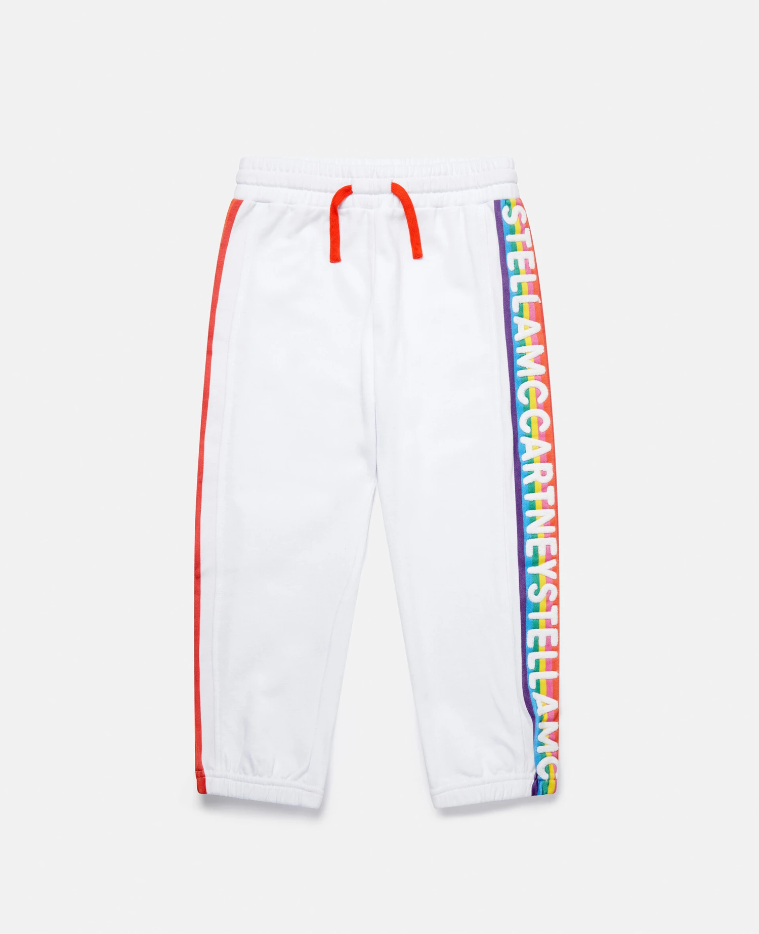 STELLA MCCARTNEY Rainbow Logo Tape Joggers 3 STELLA MCCARTNEY Rainbow Logo Tape Joggers