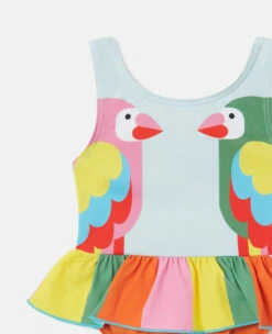 STELLA MCCARTNEY Double Parrot Print Frill Swimsuit -Stella Mccartney Store 94d52ef2c62890b9d8de2a0461d6552040d906c7 K01764PK00124210 G