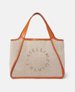 STELLA MCCARTNEY Stella Logo Rope Mesh Tote Bag