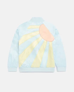 STELLA MCCARTNEY Sunshine Patchwork Satin Bomber Jacket -Stella Mccartney Store 953a5b1e8246e8b100df1f6c18e459540559f148 K01998PK01048475 P