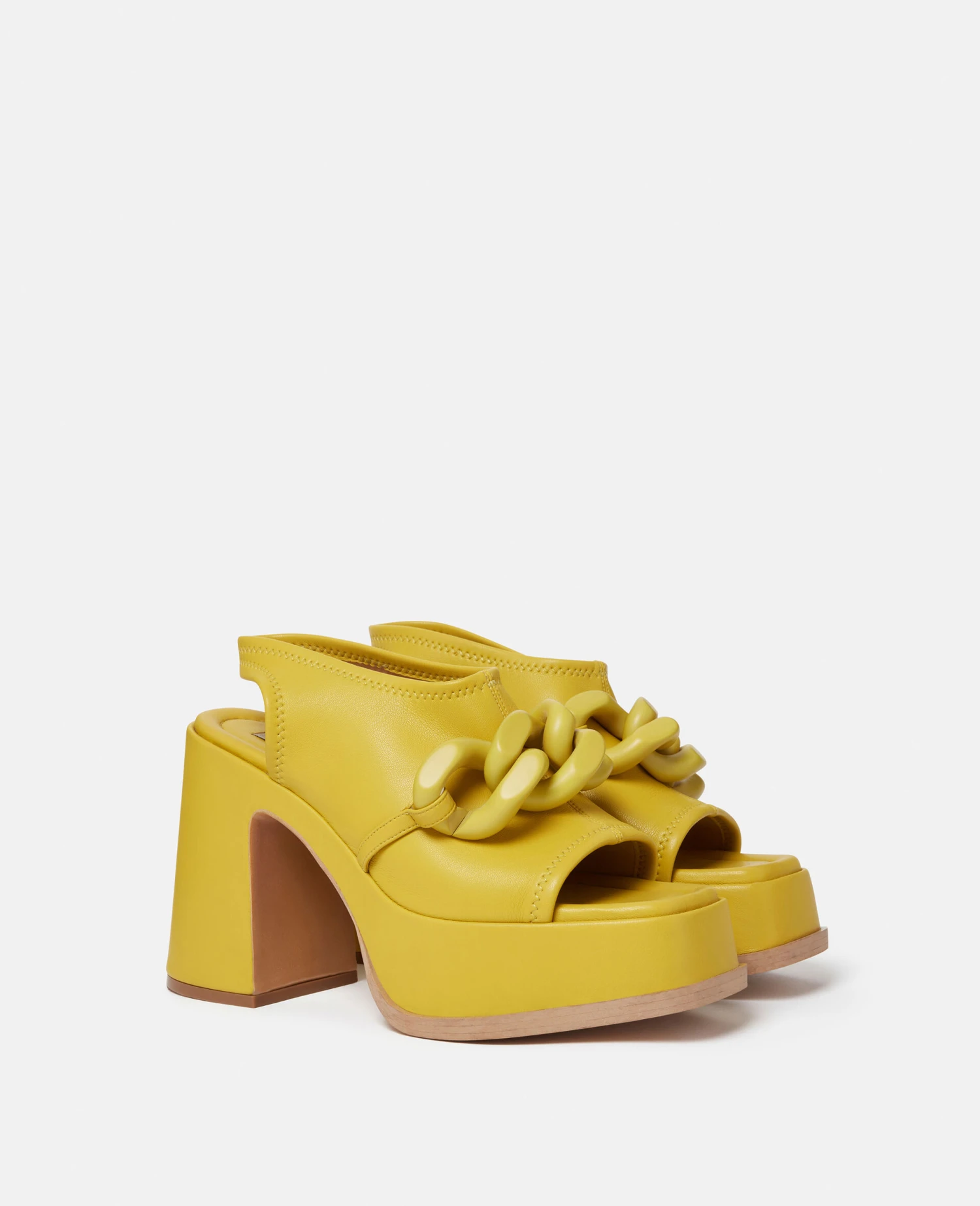 STELLA MCCARTNEY Skyla Chain Platform Sandals 4 STELLA MCCARTNEY Skyla Chain Platform Sandals - Image 2