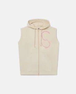STELLA MCCARTNEY S Values Print UniteFit Sleeveless Hoodie