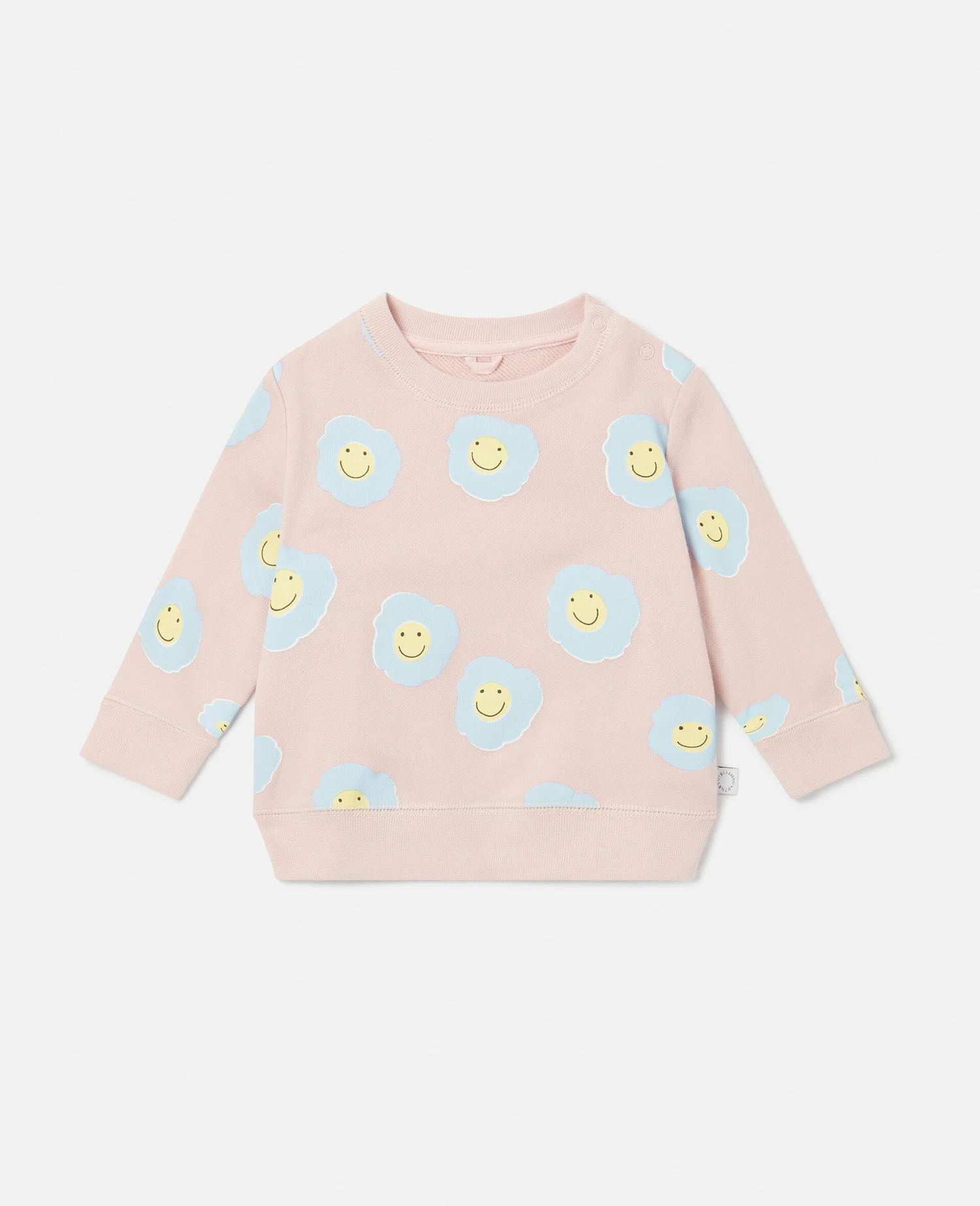 STELLA MCCARTNEY Smiley Flower Print Sweatshirt 3 STELLA MCCARTNEY Smiley Flower Print Sweatshirt