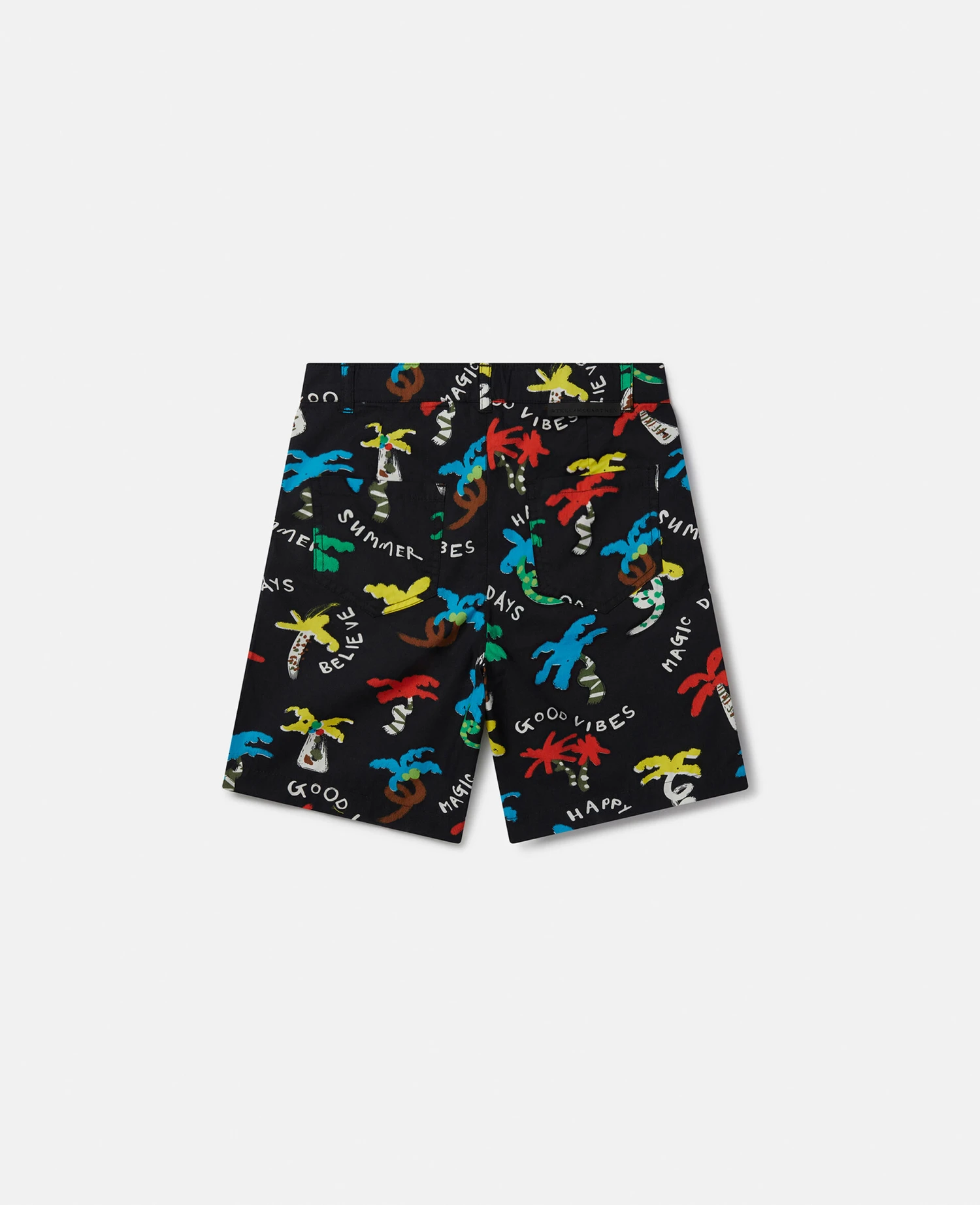 STELLA MCCARTNEY Good Vibes Palm Print Shorts 5 STELLA MCCARTNEY Good Vibes Palm Print Shorts - Image 3