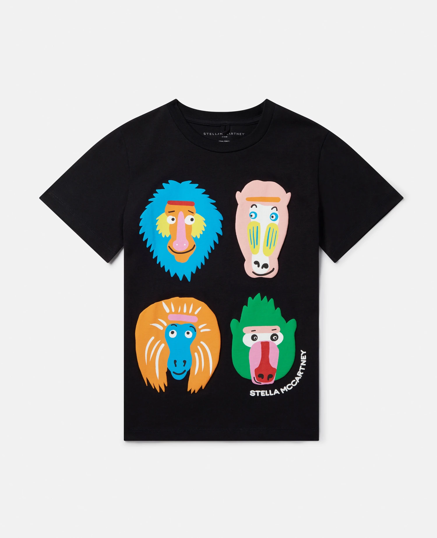 STELLA MCCARTNEY Monkey Family Print T-Shirt 3 STELLA MCCARTNEY Monkey Family Print T-Shirt