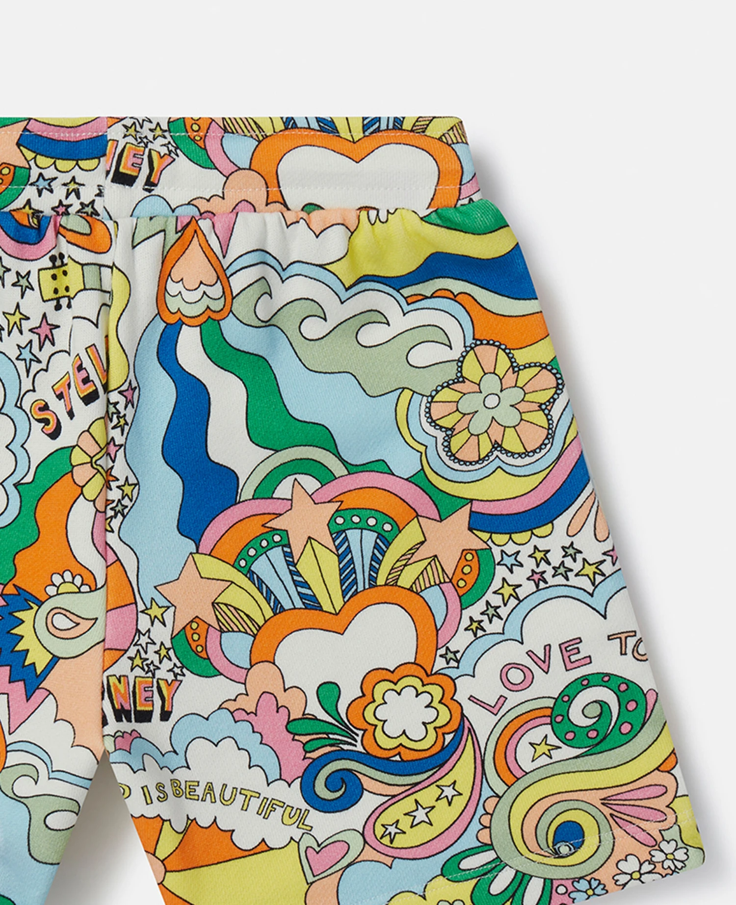 STELLA MCCARTNEY 'Love To Dream' Print Sweat Shorts 6 STELLA MCCARTNEY 'Love To Dream' Print Sweat Shorts - Image 4