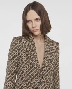 STELLA MCCARTNEY S-Wave Print Single-Breasted Blazer 9 STELLA MCCARTNEY S-Wave Print Single-Breasted Blazer -Stella Mccartney Store 9b724482ad0bddf3d84ef84cbe83e6bb33abb3e5 6500103AJ3019907 P