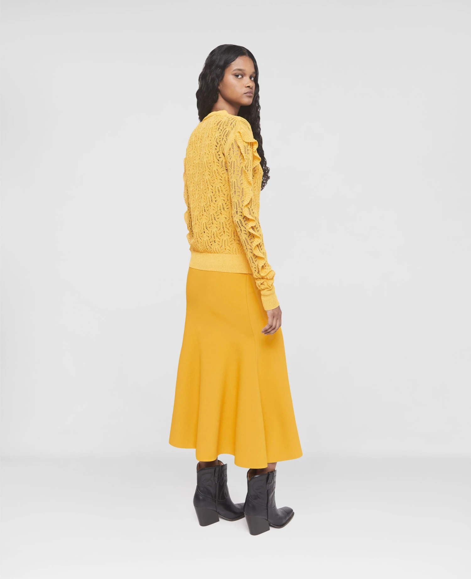 STELLA MCCARTNEY Pointelle Knit Cardigan 5 STELLA MCCARTNEY Pointelle Knit Cardigan - Image 3