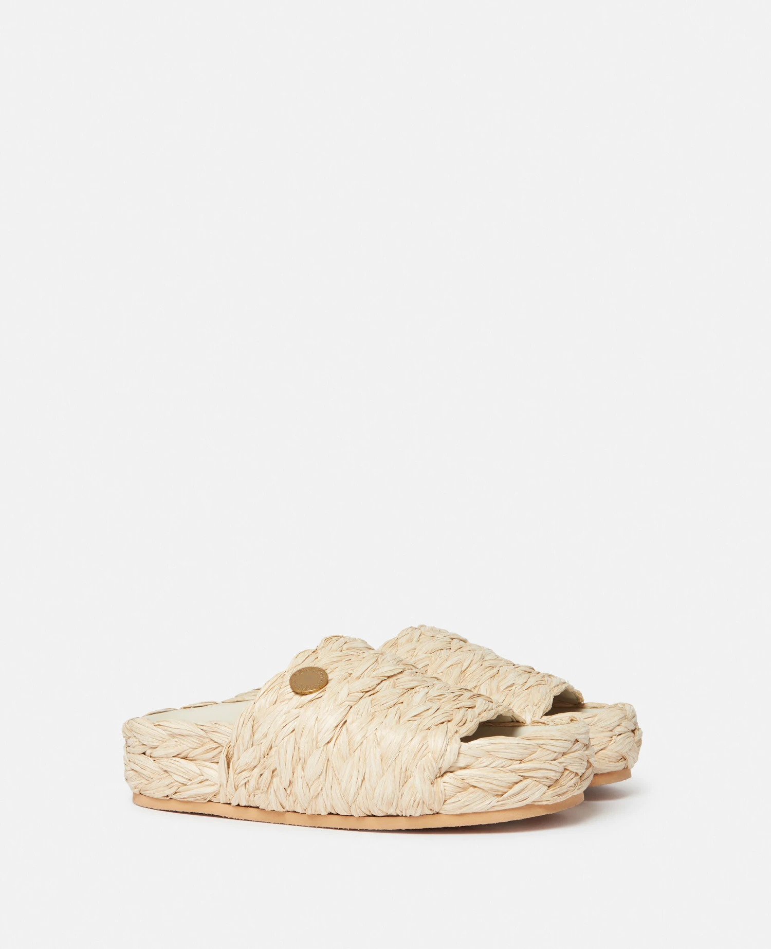 STELLA MCCARTNEY Skyla Raffia Slides 5 STELLA MCCARTNEY Skyla Raffia Slides - Image 3
