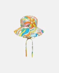 STELLA MCCARTNEY 'Love To Dream' Print Bucket Hat -Stella Mccartney Store a25f05b8b5586457014e7a4a19b0e5aade117bb3 K01530PK04379002 P