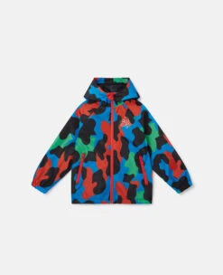 STELLA MCCARTNEY Camouflage Print Hooded Jacket