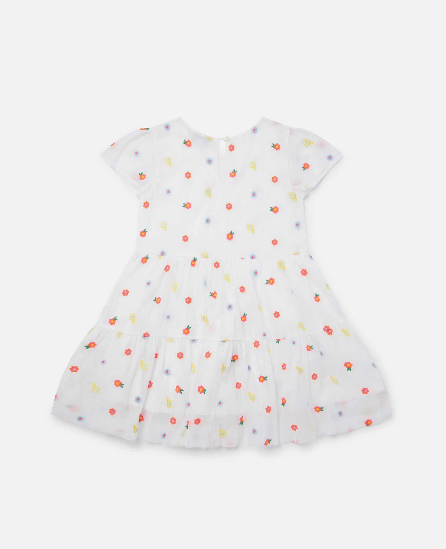 STELLA MCCARTNEY Flower Embroidery Tulle Dress 5 STELLA MCCARTNEY Flower Embroidery Tulle Dress - Image 3