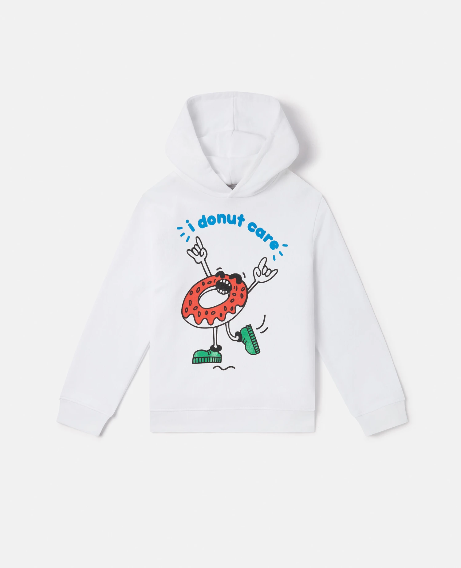 STELLA MCCARTNEY 'I Donut Care' Print Oversized Hoodie 3 STELLA MCCARTNEY 'I Donut Care' Print Oversized Hoodie