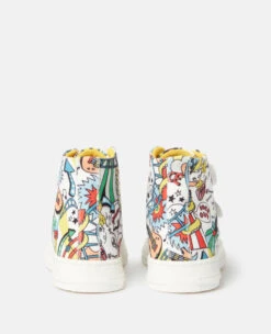 STELLA MCCARTNEY Funfair Print High-Top Trainers -Stella Mccartney Store a57557c754a035f8ffec94aa745b38e7fc584575 K01792PK04788475 P