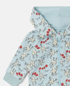 STELLA MCCARTNEY Popcorn Print Zip Hoodie -Stella Mccartney Store a6767948aa01430a6a1014107842a9e472f4fa92 K01402PK03684210 G