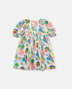 STELLA MCCARTNEY Jungle Print Puff Sleeve Dress -Stella Mccartney Store a6c999ec9449295491bdee45fdb89dd35be070e3 K01394PK03639002 P